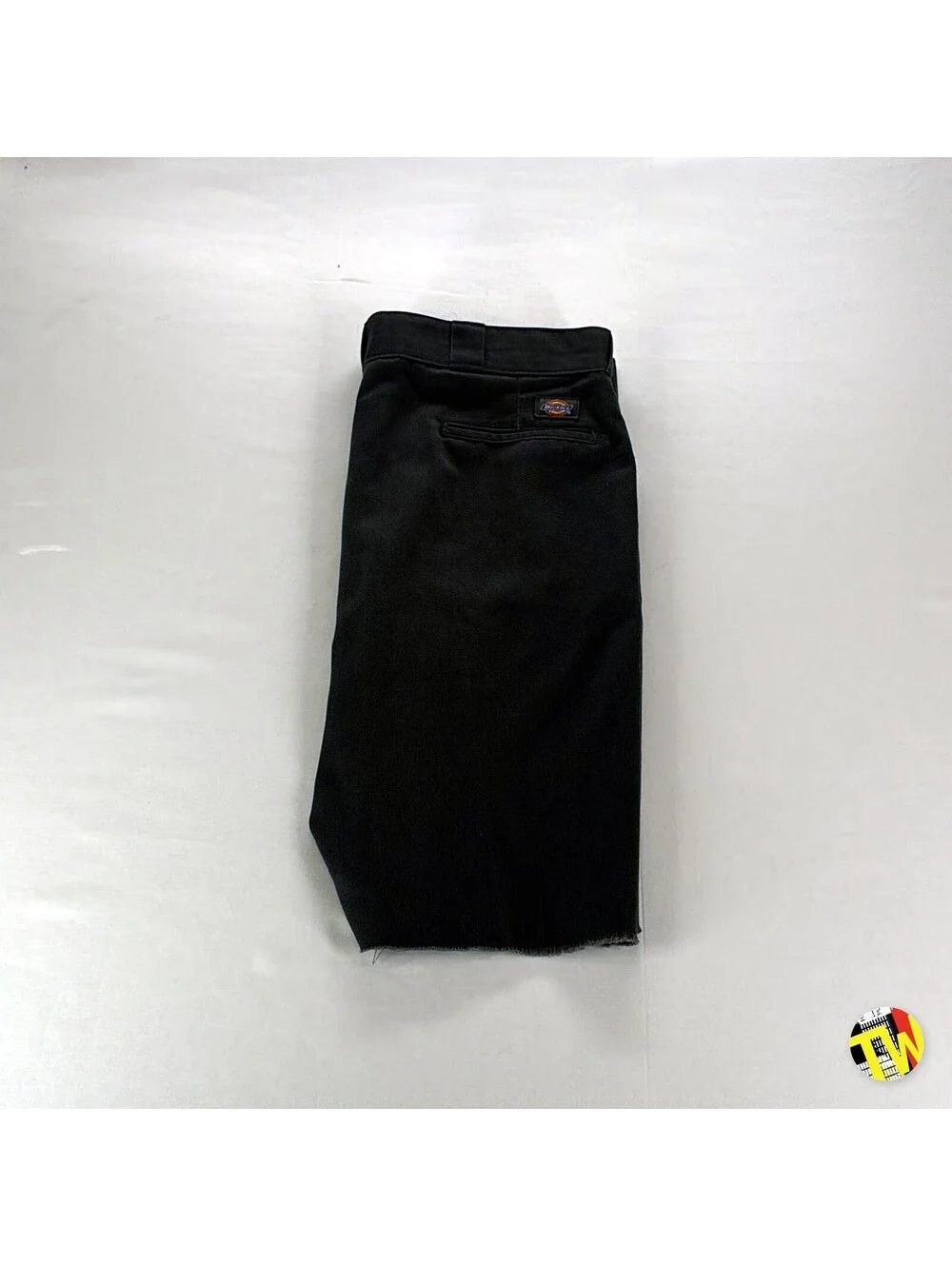 Vintage 90s Dickies Cut Off Work Shorts Faded Black Skater
